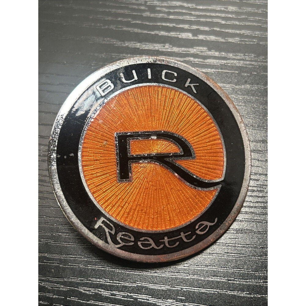 Buick Reatta Logo Hubcap Rim Wheel Cover Hub Cap Center Emblem Insert 3 1/4” OEM